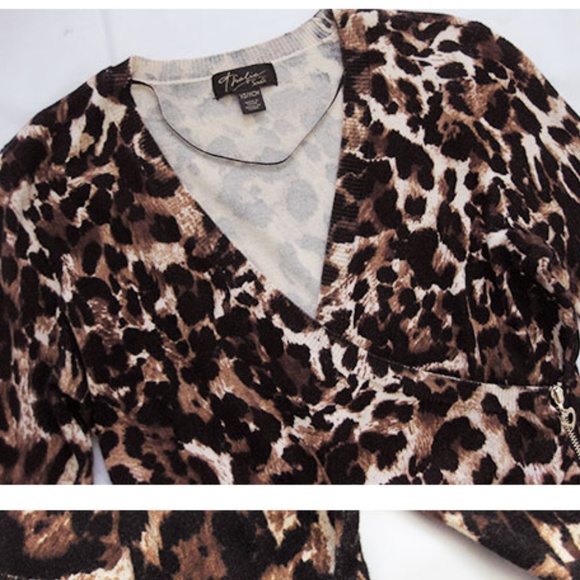 Thalia Sodi animal print top - Picture 4 of 7